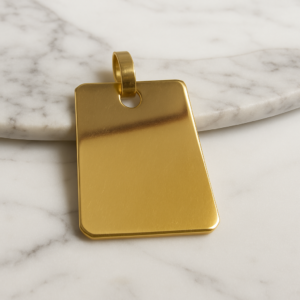Dije Oro 18k Para Grabado