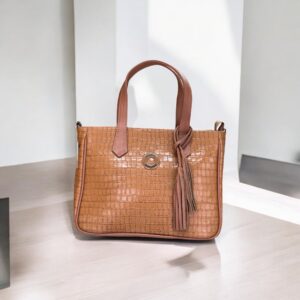 Cartera de Cuero Croco - Kralice