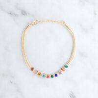 Pulsera Acero - Herringbone Cubic