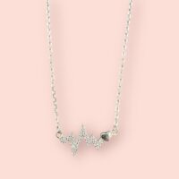 Gargantilla Pulsaciones - Plata 925