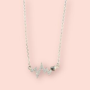 Gargantilla Pulsaciones - Plata 925