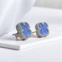 Aros Van Cleef Lila - Plata 925