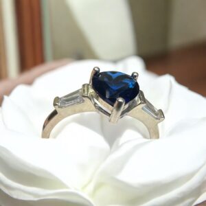 Anillo c/Cubic Corazón - Plata 925