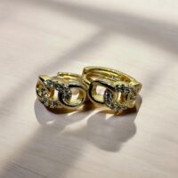 Aros de Acero Dorado - Argolla eslabones