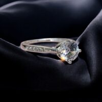 Anillo Cruz - Plata 925 y Cubic