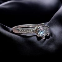 Anillo Doble Brillo - Plata 925 y Cubic