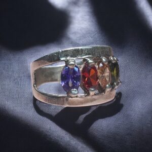 Anillo Thanos - Plata 925 y Cubic