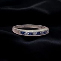 Anillo Cielo Helado - Plata 925 y Cubic