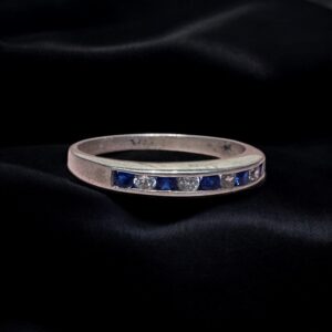 Anillo Cielo Helado - Plata 925 y Cubic