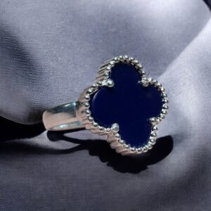 Anillo Van Cleef - Plata 925 y Cubic