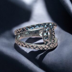 Anillo Oval - Plata 925 y Cubic