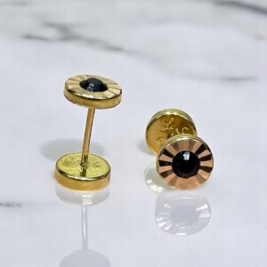 Aros Abridores Rueda - Oro 18K y Piedra Cubic