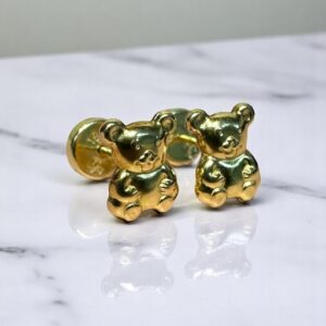Aro Abridor Ositos - Oro 18K