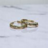 Aros Argolla Grande - Oro 18K