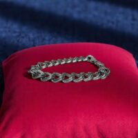 Pulsera Rolo Curb - Plata 925