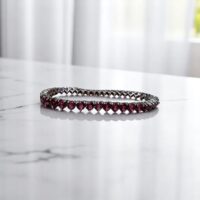 Pulsera Plata 925 - Cubic Rosa