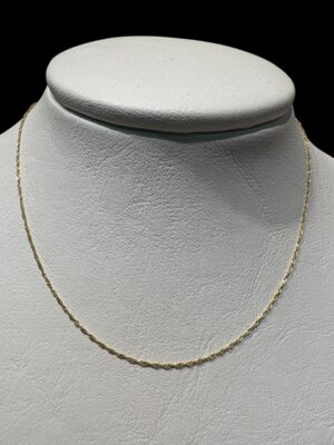 Cadena Fina de Oro - Oro 18K