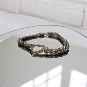Pulsera con Corazón - Plata 925