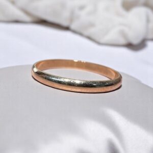 Alianza Cinta Oro Rosé 18K (2225)