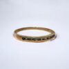 Anillo Sinfín c/Cubic Azul - Oro 18K (2164)