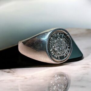 Anillo San Benito Chico - Plata 925