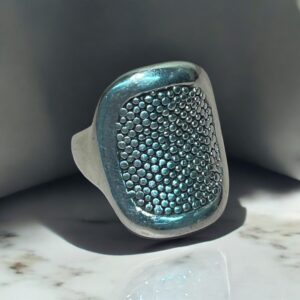 Anillo Tachas - Plata 925