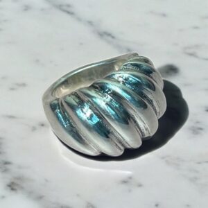 Anillo Relieve - Plata 925 Inflada