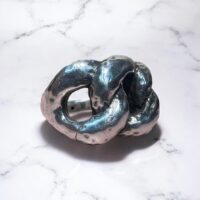 Anillo Cadenas - Plata 925 Inflada