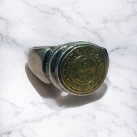 Anillo Virgen - Plata 925 y Oro 18K