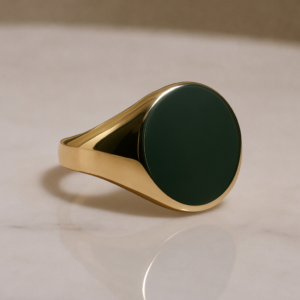 Anillo para Grabado - Oro 18K