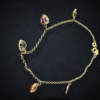 Pulsera Oro 18K con Piedras Cubic