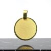 Dije para Grabado Circular - Oro 18K
