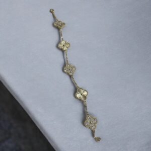 IMG_8997 Pulsera Van Cleef 5 Tréboles – Plata 925