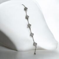 Pulsera Van Cleef 5 Tréboles – Plata 925