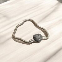 Pulsera Estilo Pandora - Plata italiana