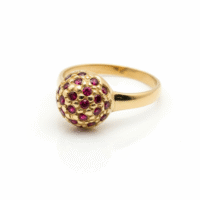 Anillo Frutilla - Oro 18K