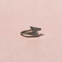 Anillo Rayo - Plata Rosé