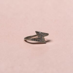 Anillo Rayo - Plata Rosé