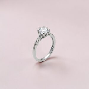 Anillo Solitario Chico - Plata 925