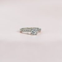 Anillo Solitario - Plata 925