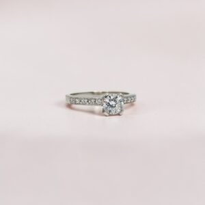 Anillo Solitario - Plata 925