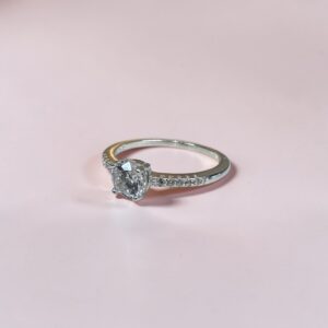 Anillo Solitario - Plata 925