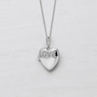 Dije Relicario Love - Plata 925