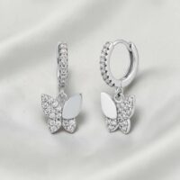 Aros Mariposa - Plata 925