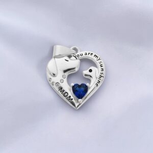 Dije Corazón Perros - Plata 925