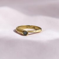 Anillo Solitario - Oro 18K
