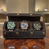 Estuche Cuero Vintage - 3 Relojes