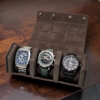 Estuche Cuero Vintage - 3 Relojes