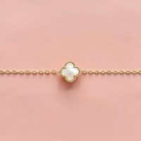 Pulsera Trébol– Plata 925