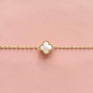 Pulsera Trébol– Plata 925